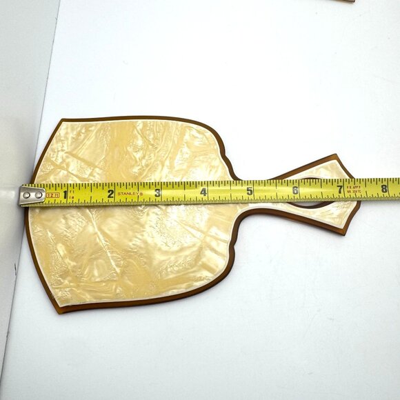 Deco Wilcox Vanity Set Comb Box Hook File Shoe Horn Mirror Celluloid Bakelite - Picture 5 of 15